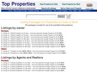 Top Properties Real Estate Listing Packages - Real estate Sales and Rentals